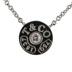 TIFFANY Authentic 18k Silver Diamond Necklace